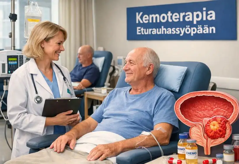 Kemoterapia eturauhassyöpään – Tehokas hoitovaihtoehto, hyödyt, riskit ja uusimmat innovaatiot