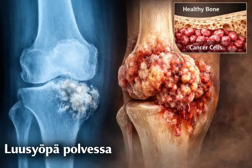 Luusyöpä polvessa – oireet, hoito ja ennuste: kattava opas potilaille ja läheisille