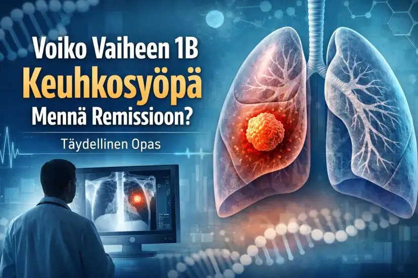 Voiko Vaiheen 1B Keuhkosyöpä Mennä Remissioon? Täydellinen Opas Oireista, Hoidosta ja Ennusteesta